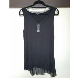 Cable & Gauge Sleeveless Flowy Shirt